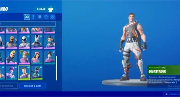 Conta de Fortnite - Passes 3 e 4 completos (Omega Full).