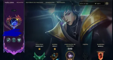 Conta Valorant e Lol