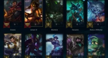Conta br, s10 d4, pool de jg, winrate 62% (W137/85L)