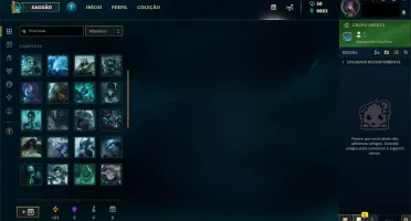 CONTA LOL OURO 3