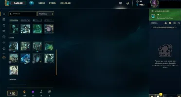 CONTA LOL OURO 3