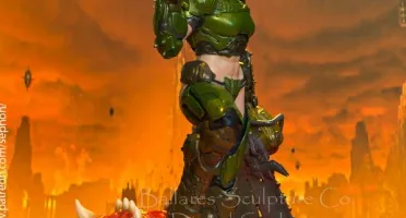 Doom Girl 3D Stl