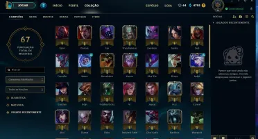 Conta League of Legends