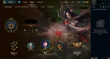 Conta League of Legends