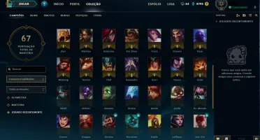 Conta League of Legends