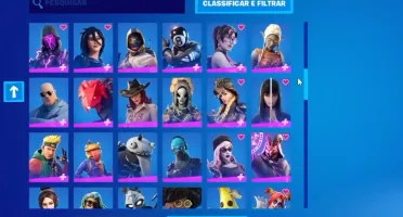 Conta de fortnite com + de 200 skins +50 picaretas +100 emot