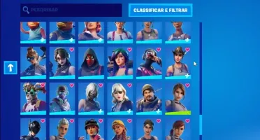 Conta de fortnite com + de 200 skins +50 picaretas +100 emot