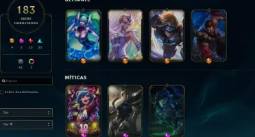 Conta de lol plat 4