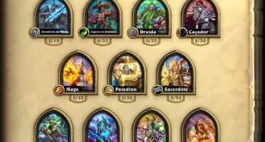 Conta HEARTHSTONE +418 lendárias (todas as cartas padrão)