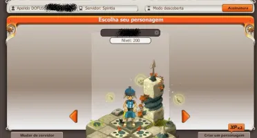 OSA EQUIPADO (LV 200) + WAKFU PERSONAGENS
