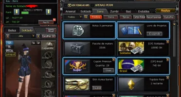 CONTA CROSSFIRE AL BARRINHA DE OURO 6 VIPS + MNS