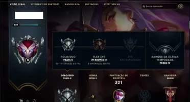 Conta prata 2 com 36 skins e 91 champs