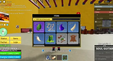 Conta de Blox fruit contas level 2550 [level maximo]