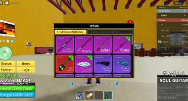 Conta de Blox fruit contas level 2550 [level maximo]