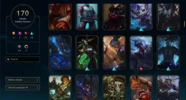 Conta league of Legends 170 Skins