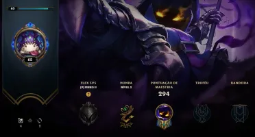 V> Conta League of Legends com 49 skins