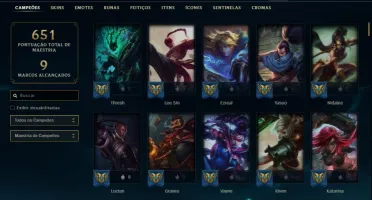 Conta League of Legends