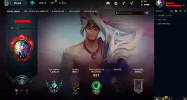 Conta League of Legends