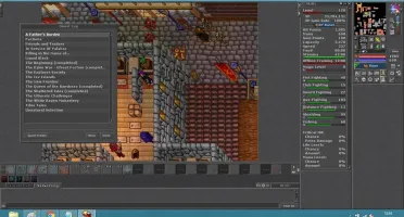 KNIGHT 128 E DRUID 80 EM VUNIRA OPEN PVP