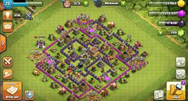 Conta de clash royale e clash of clans (cv 8)