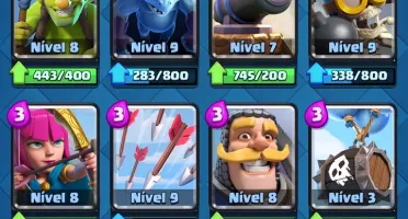 Conta de clash royale e clash of clans (cv 8)