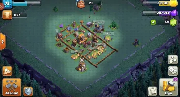 Conta de clash royale e clash of clans (cv 8)