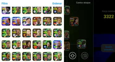 Conta efootball mobile