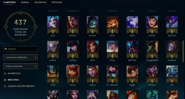 Conta League of Legends