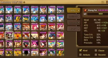 Conta SW com varios 6* e varios NAT 5*