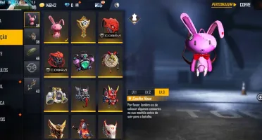 Conta de free fire muito barata