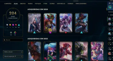 Conta De League of Legends (lol), Valorant e LOR.