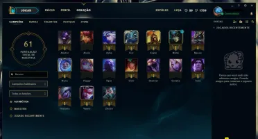 CONTAS DE LOL