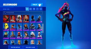 CONTA FORTNITE MINTY, STW COM PACOTE FUNDADOR NOCTURNO
