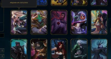Conta League of Legends Full Acesso 4URS Rammus Rei e outras
