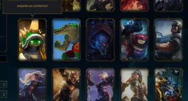 Conta League of Legends Full Acesso 4URS Rammus Rei e outras