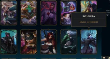 Conta League of Legends Full Acesso 4URS Rammus Rei e outras