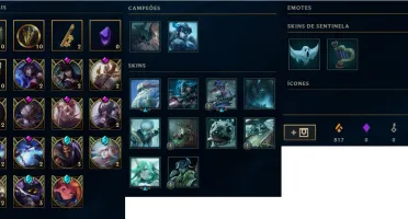 CONTA DIAMANTE 3 LEAGUE OF LEGENDS