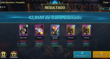 RAID SHADOW LEGENDS CONTA AVANÇADA LVL 83