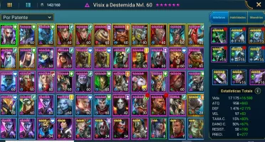 RAID SHADOW LEGENDS CONTA AVANÇADA LVL 83