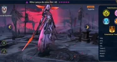 RAID SHADOW LEGENDS CONTA AVANÇADA LVL 83