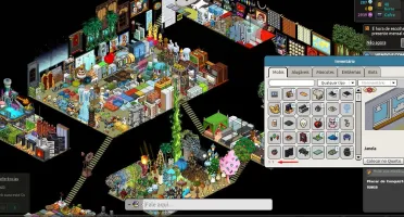 HABBO 2011, 703 MOBIS, POSSUI RAROS, +400 EMBLEMAS +200 PETS