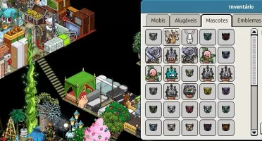 HABBO 2011, 703 MOBIS, POSSUI RAROS, +400 EMBLEMAS +200 PETS