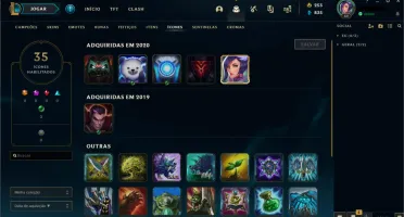 Conta LOL - Platina 1, MMR de D4.(dropou pela inatividade)