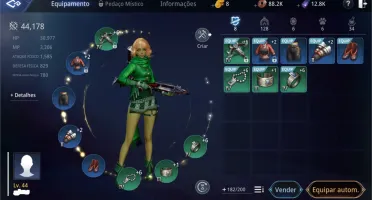 Conta mir4 level 45 completa
