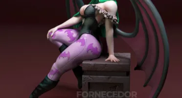 Morrigan - Torrida Minis 3D - Arquivo .Stl Para Impressão 3D