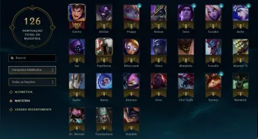 Conta LoL Prata 3 - 24 campeões
