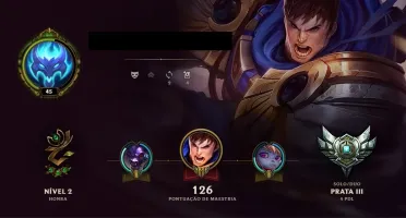 Conta LoL Prata 3 - 24 campeões