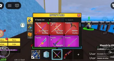 💎 Conta Blox Fruits Lvl Max | Todas As Frutas Despertadas