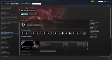 Conta Steam com 52 jogos novos! LvL 16 na steam