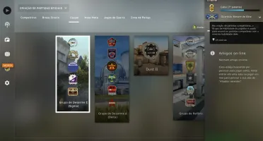 CONTA CSGO com PRIME no AK CRUZADA